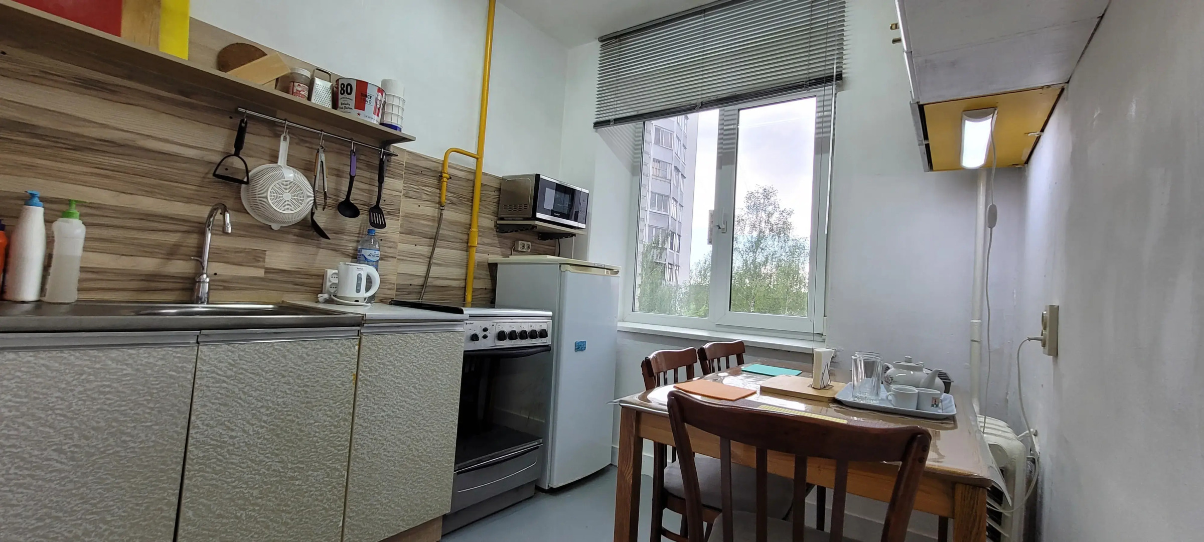 Квартира светлая уютная с панорамным видом