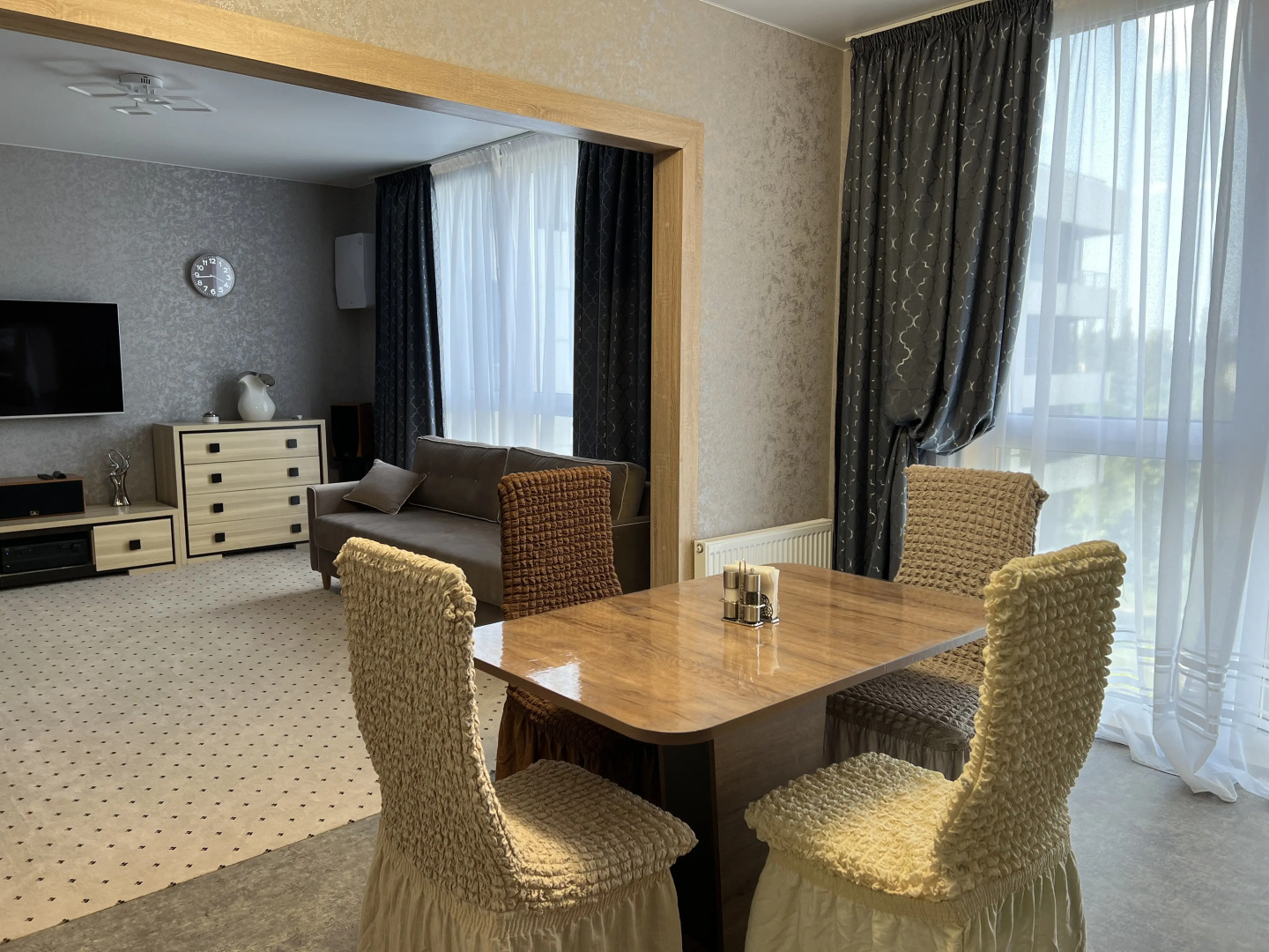 Апартаменты 2 комнаты Море Бассейн и Спа