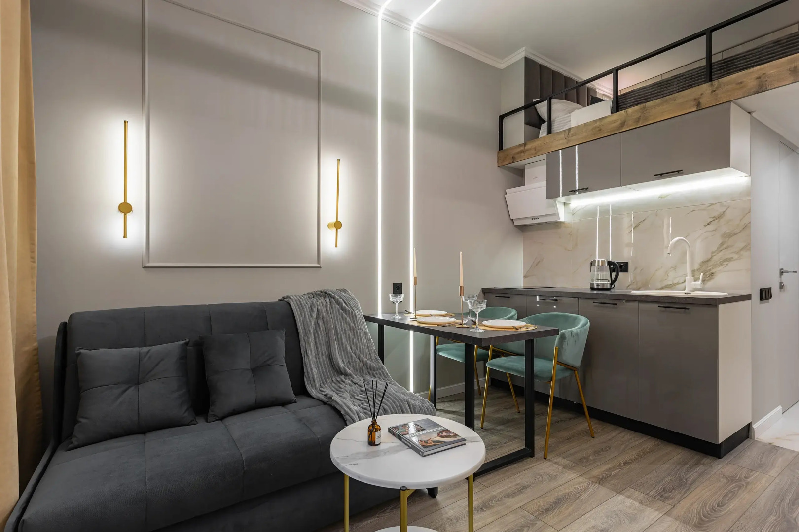 Апартаменты с Дизайнерским Ремонтом в Отличной Локации