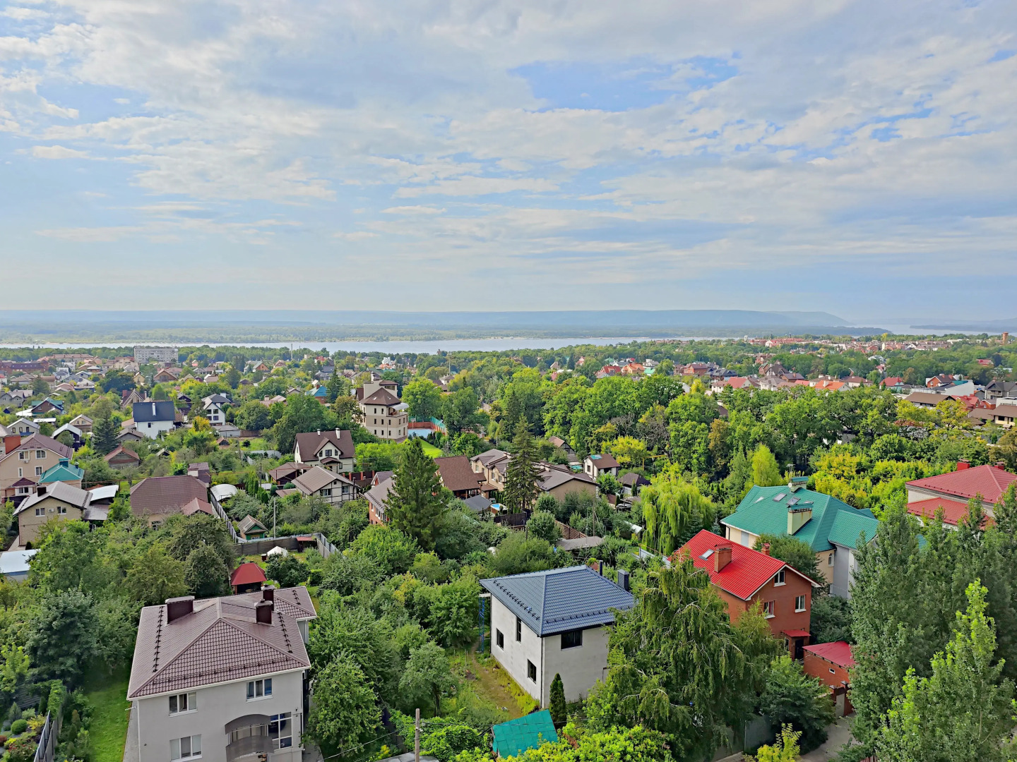 Квартира с потрясающим видом на реку Волгу и горы