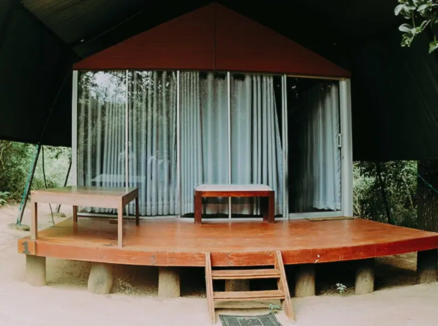 Отель Camping Yala Hotel Ravana luxury Safari Camp Tents