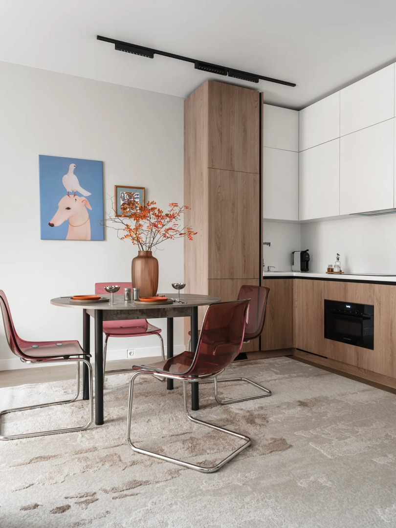 Квартира Элегантная Без Компромиссов с паркингом в ЖК Бизнес-класса в Центре Москвы