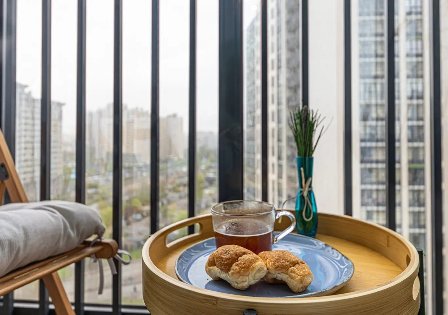 Квартира Сканди-студия в Московском районе.