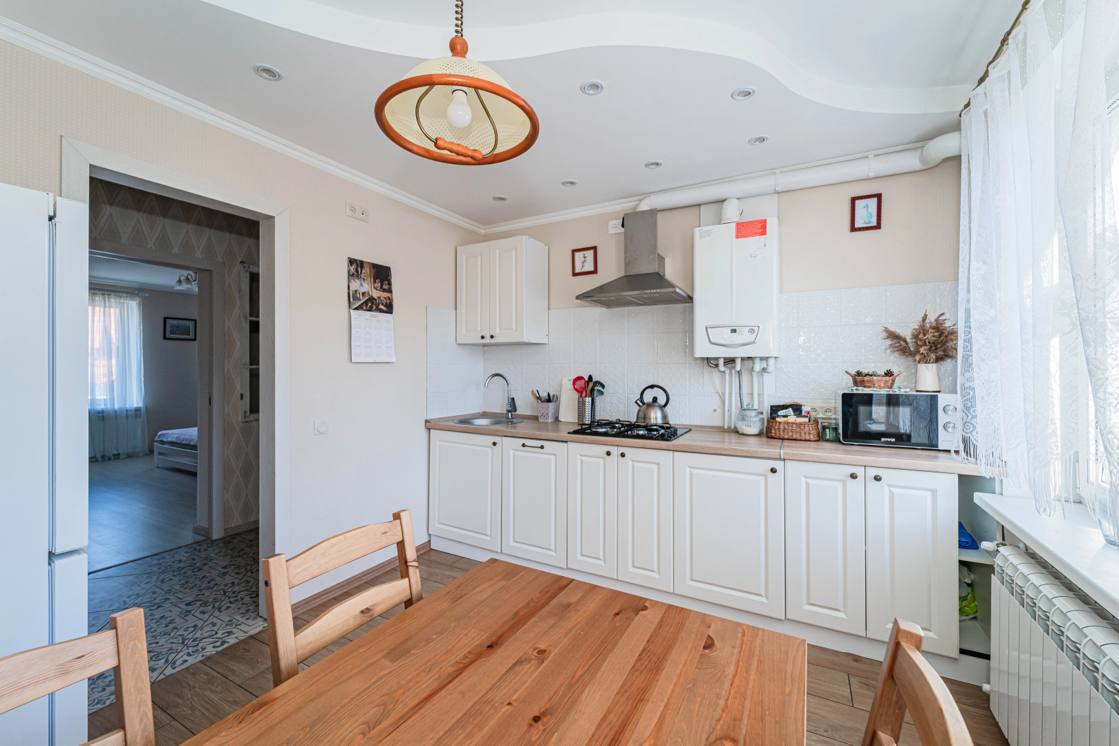 Апартаменты на пешеходной улице с 2-мя спальнями