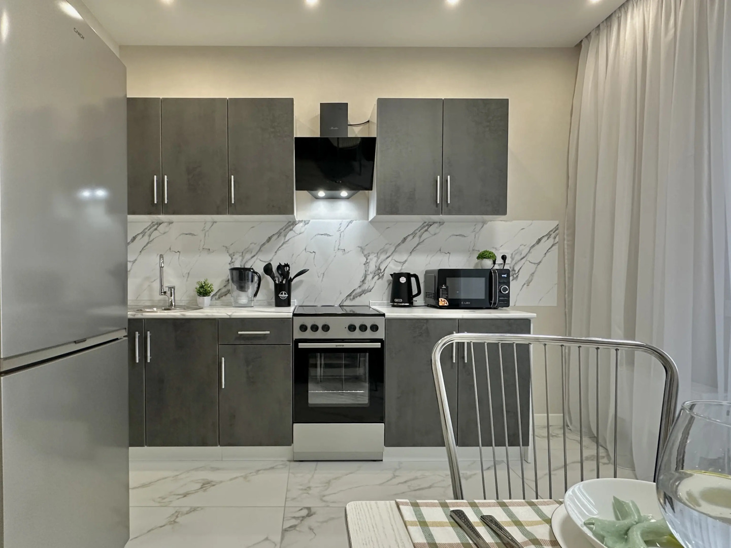 Квартира Стильная 1-комнатная квартира на Сосновой