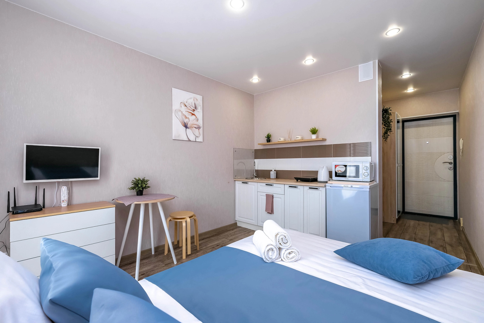 Квартира Уютная Студия Вблизи Аэропорта