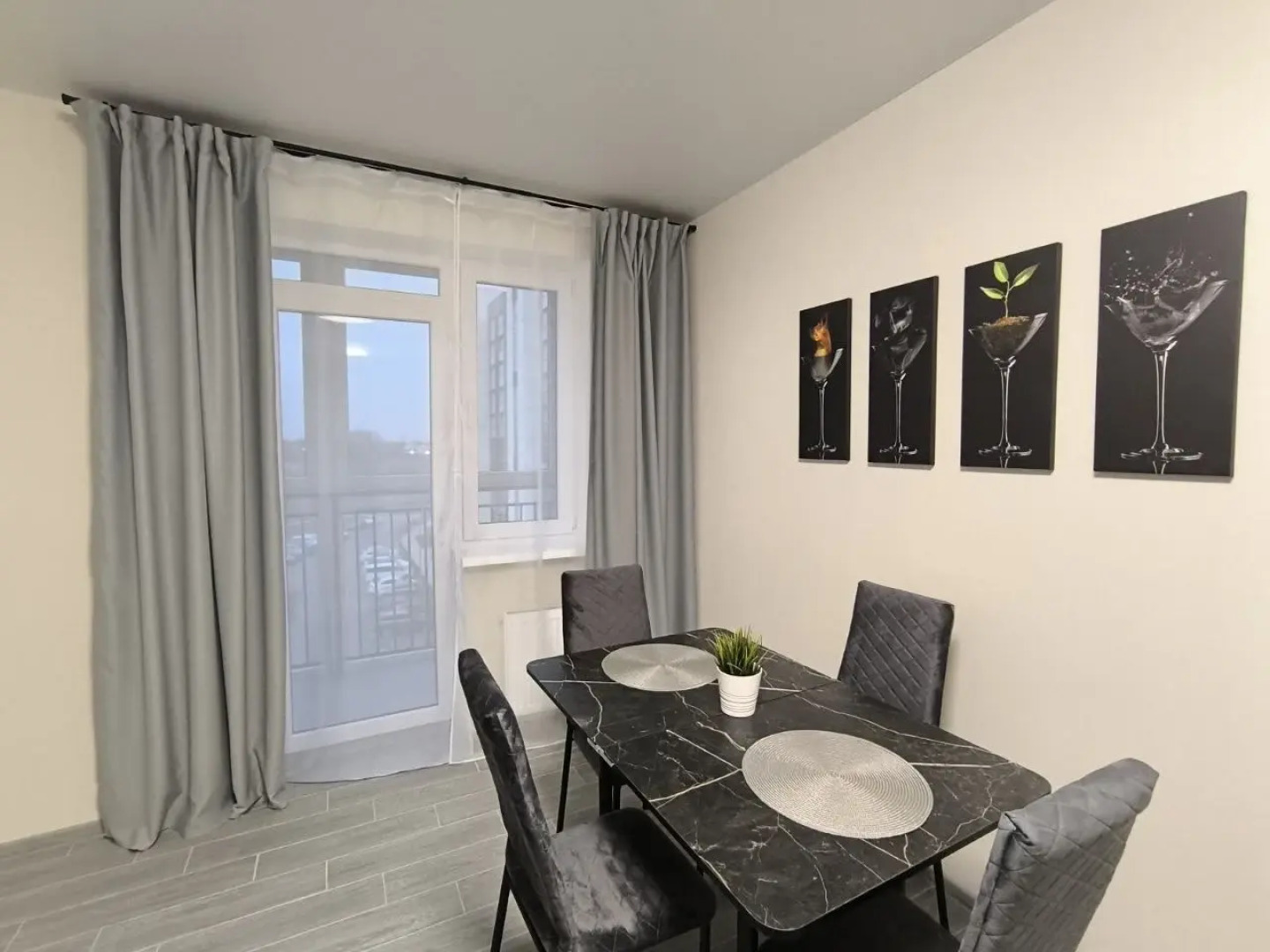 Квартира Уютная двухкомнатная квартира в Калининграде