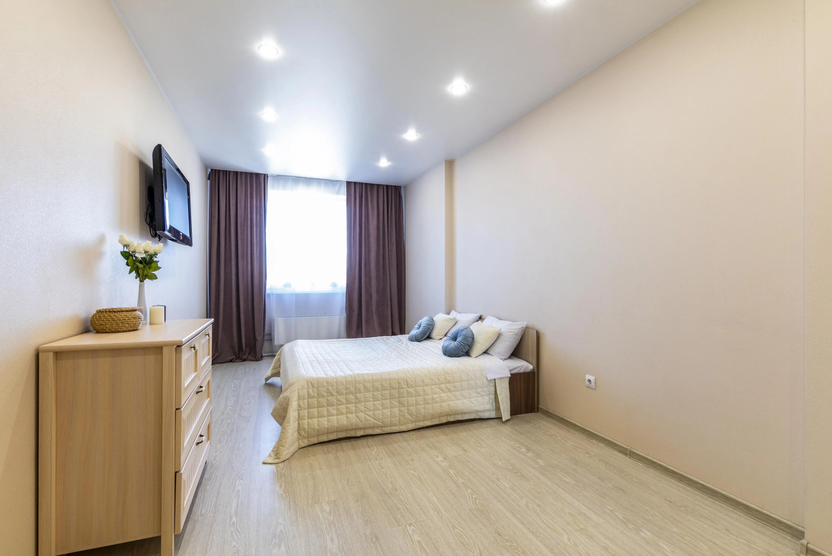 Квартира Евродвушка BeGuest Возле м. Ботаническая Для 4х Гостей