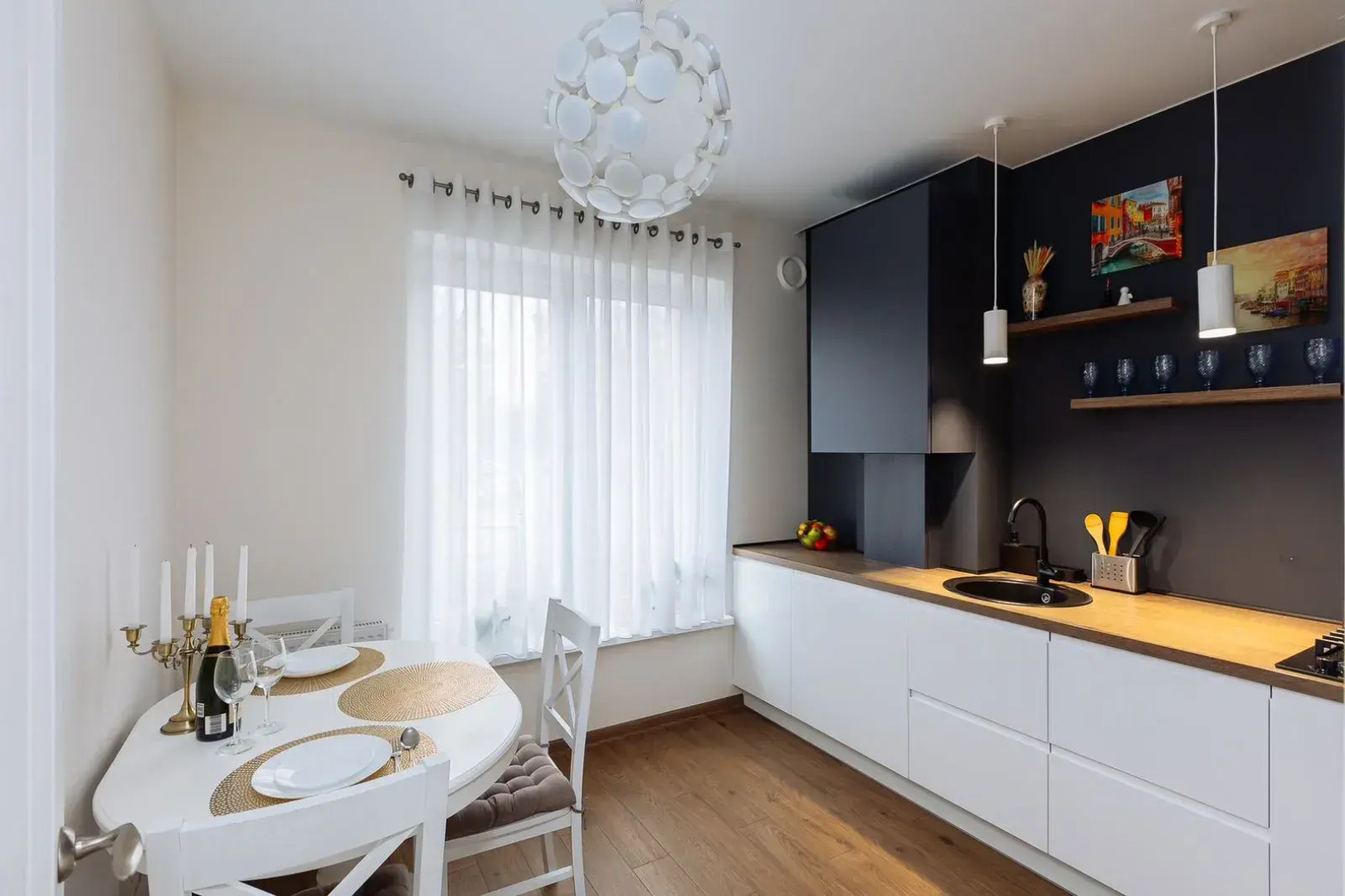 Апартаменты на первой линии у моря