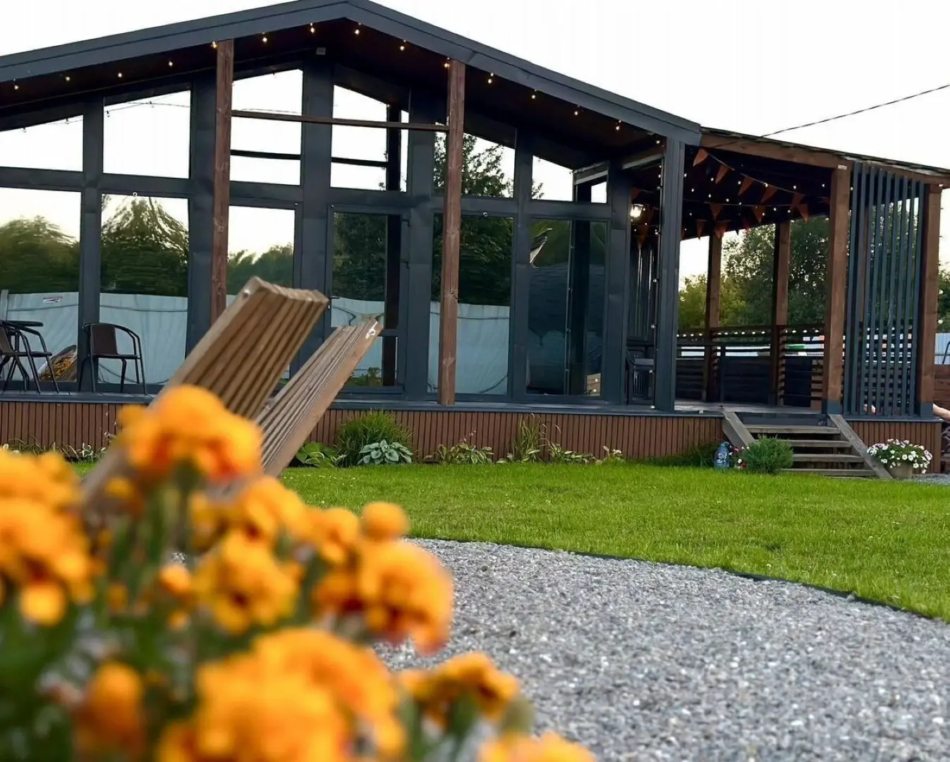 Частный дом с баней и чаном Загородный оазис