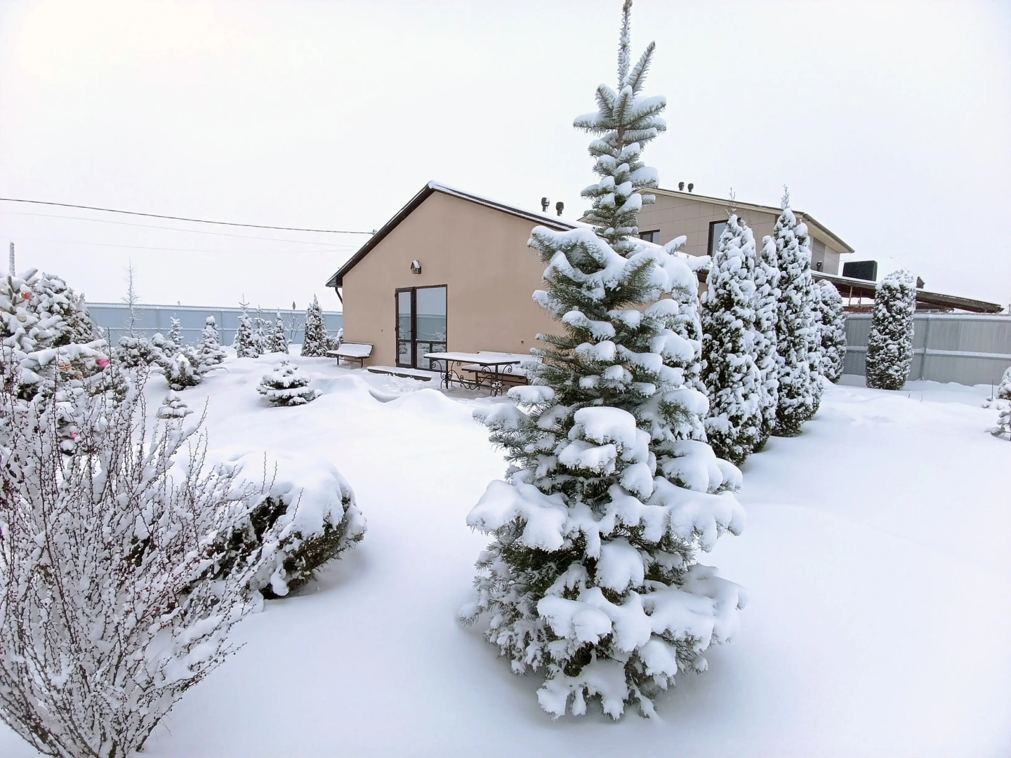 Частный дом Игуменка с русской баней