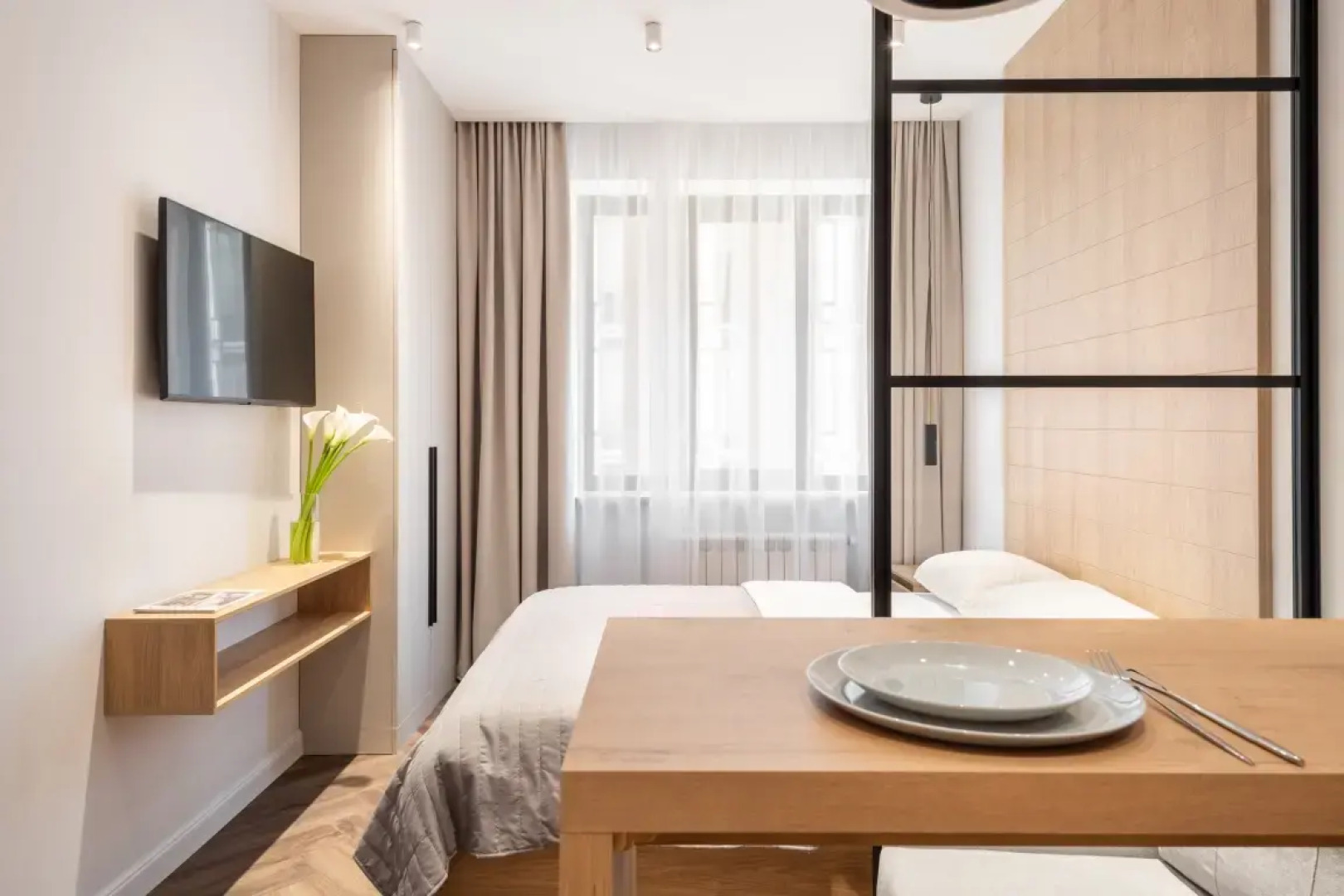 Апартаменты Делюкс с барной стойкой Модерн Дизайн у Динамо