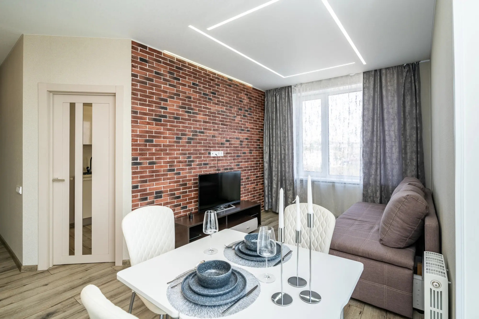 Апартаменты Мореон Просторные Рядом с Бухтой Золотой Рог