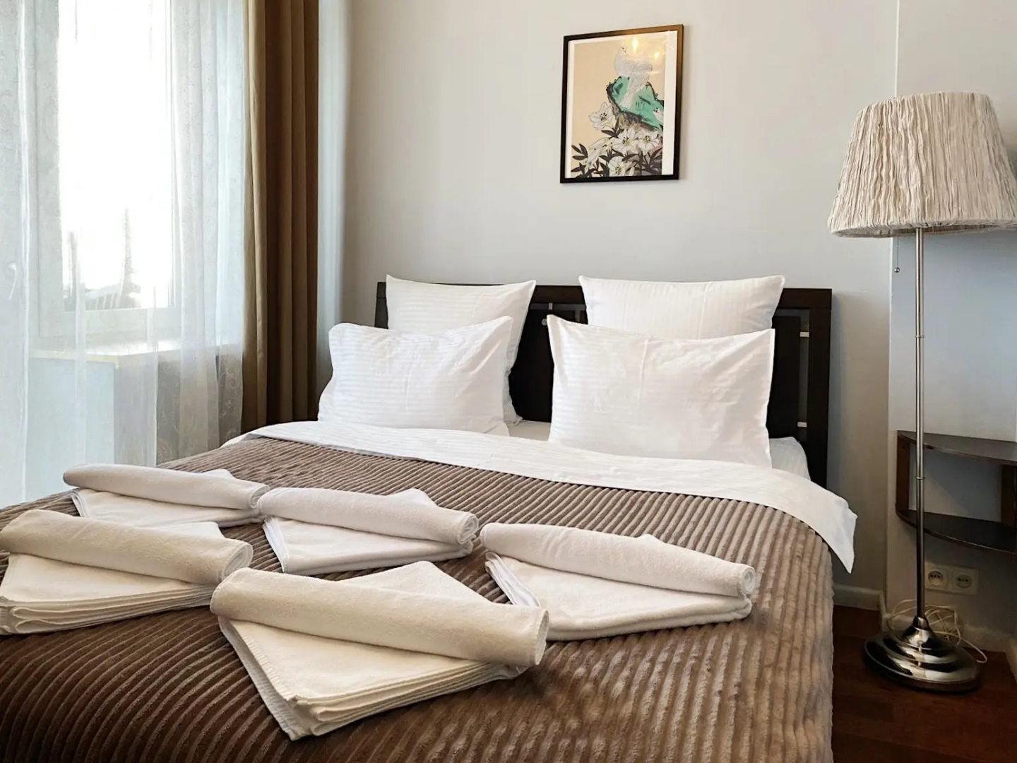 Апартаменты с балконами и видом на тверскую площадь и Мэрию Москвы