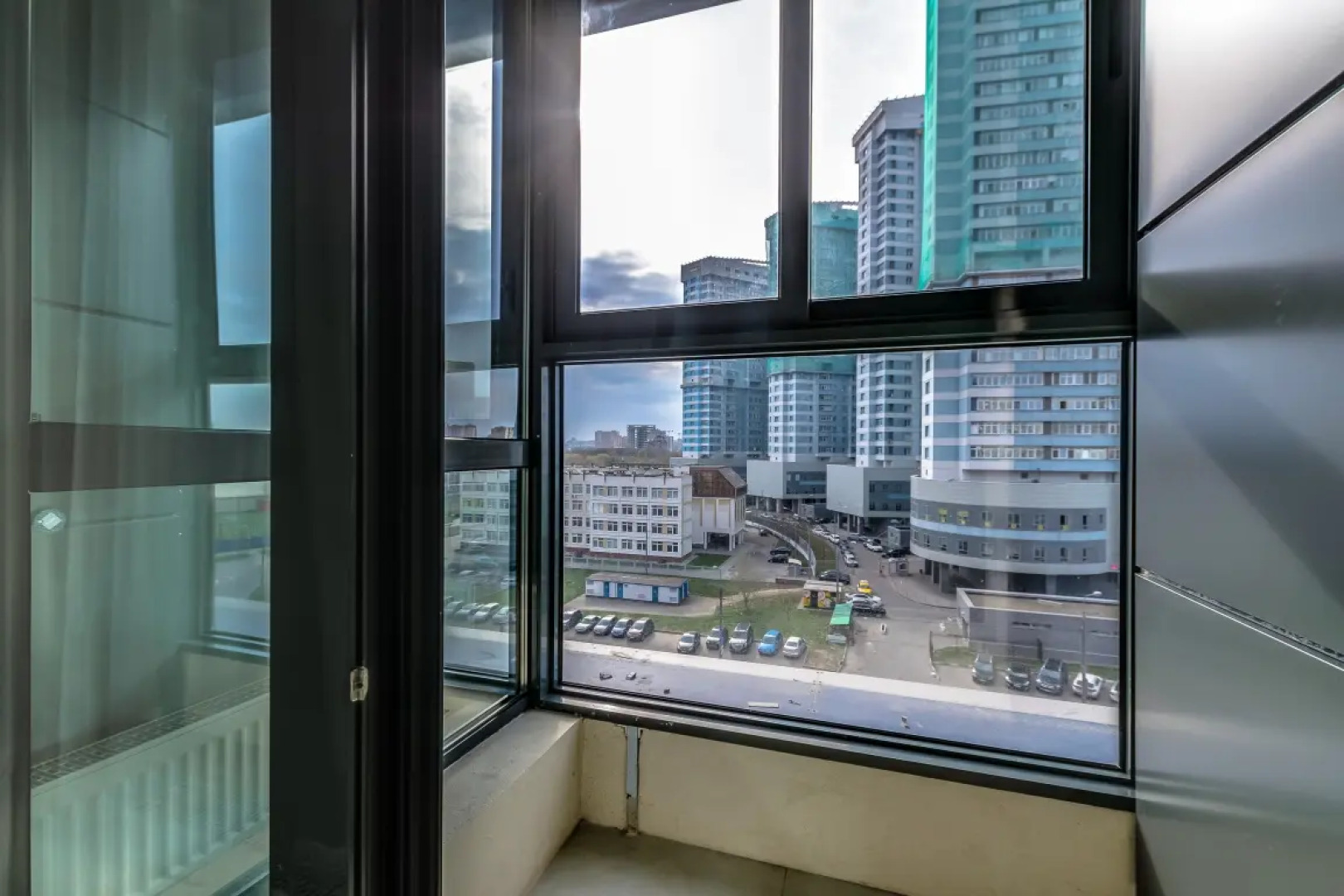 Апартаменты Премиум с Балконом и Видом на Город Business Apartments