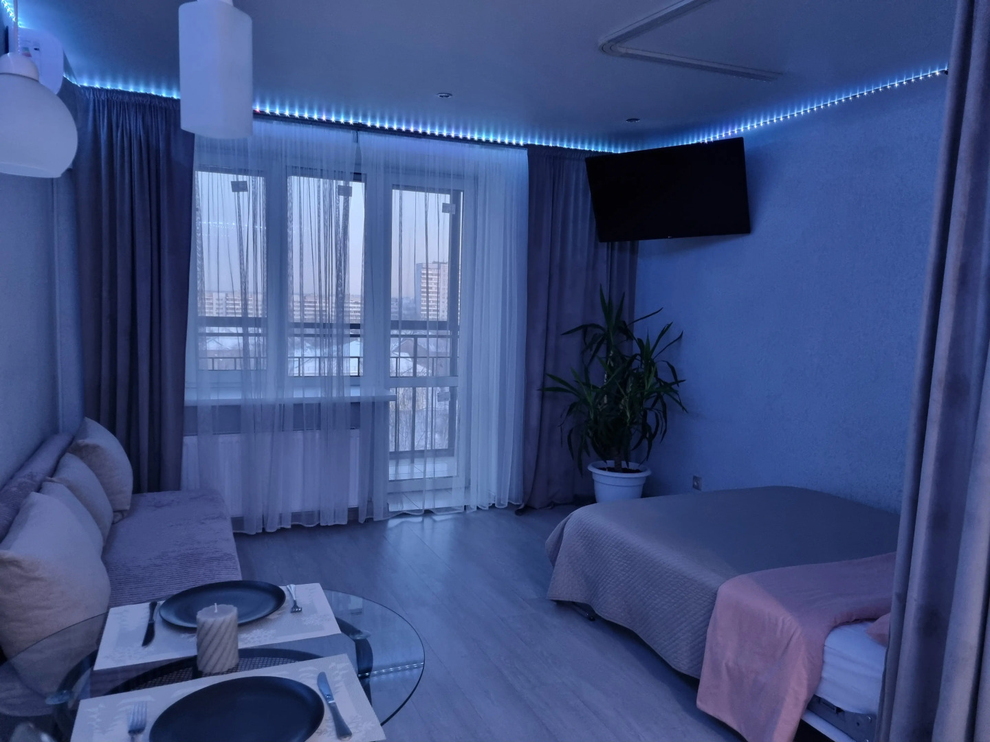 Квартира Студия возле Метро Авиастроительная