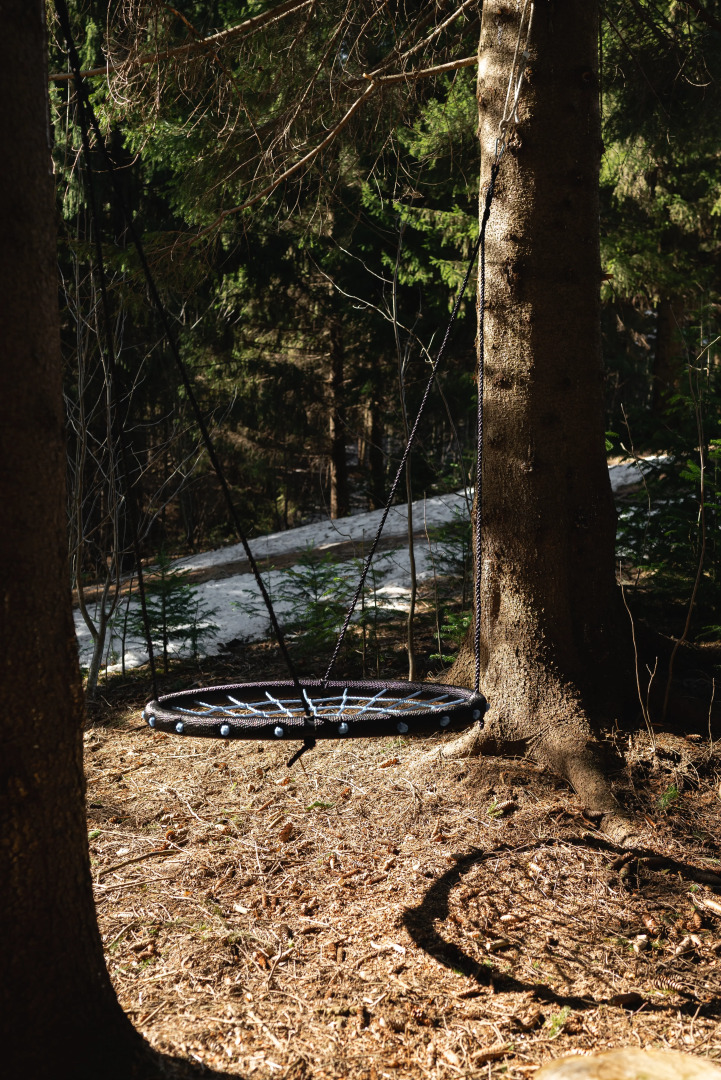Глэмпинг Опушка Дом среди деревьев