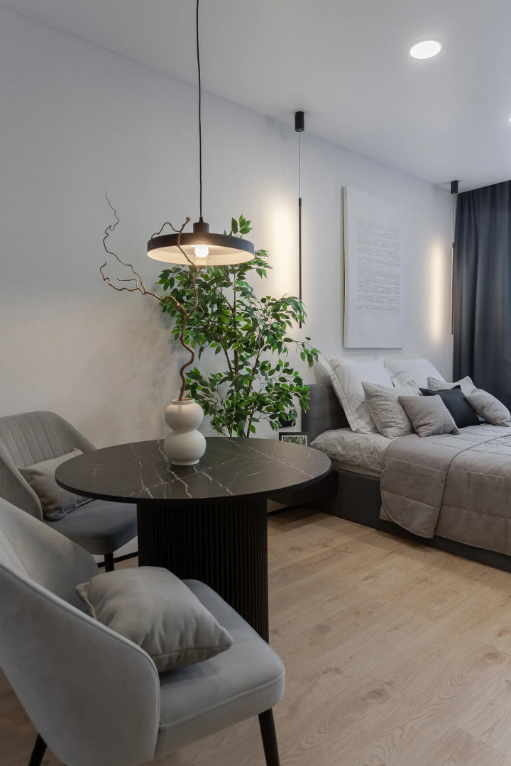 Апартаменты В стиле Минимализм в ЖК Панова-Парк