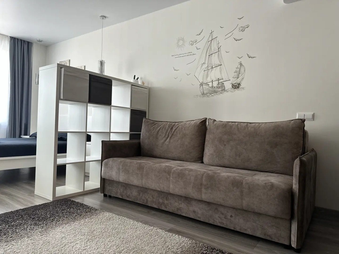 Апартаменты в доме бизнес-класса с видом на Золотой Мост