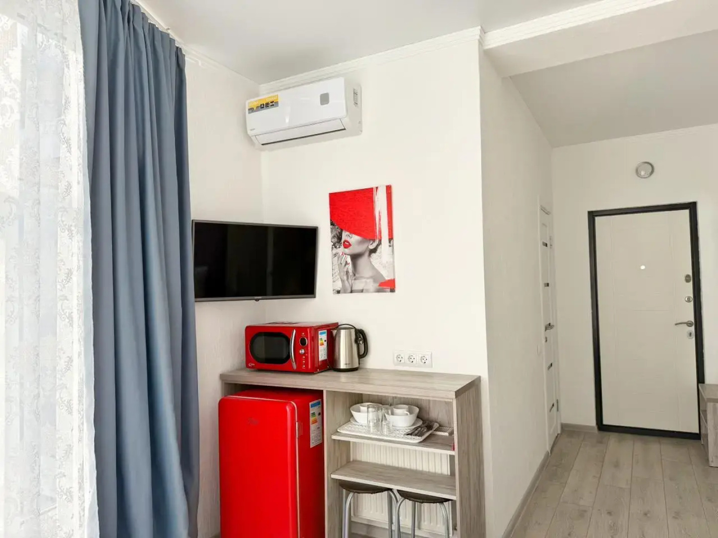 Апартаменты для Двоих с Видом на Море 3 Минуты до Пляжа