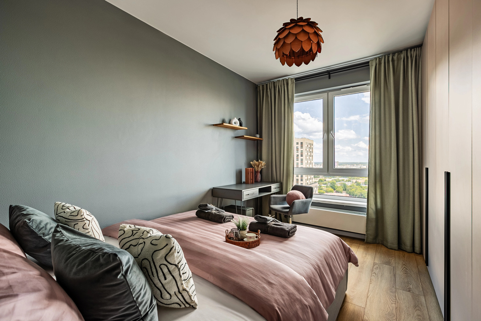 Квартира Dobrolyubova Great View 29 Floor