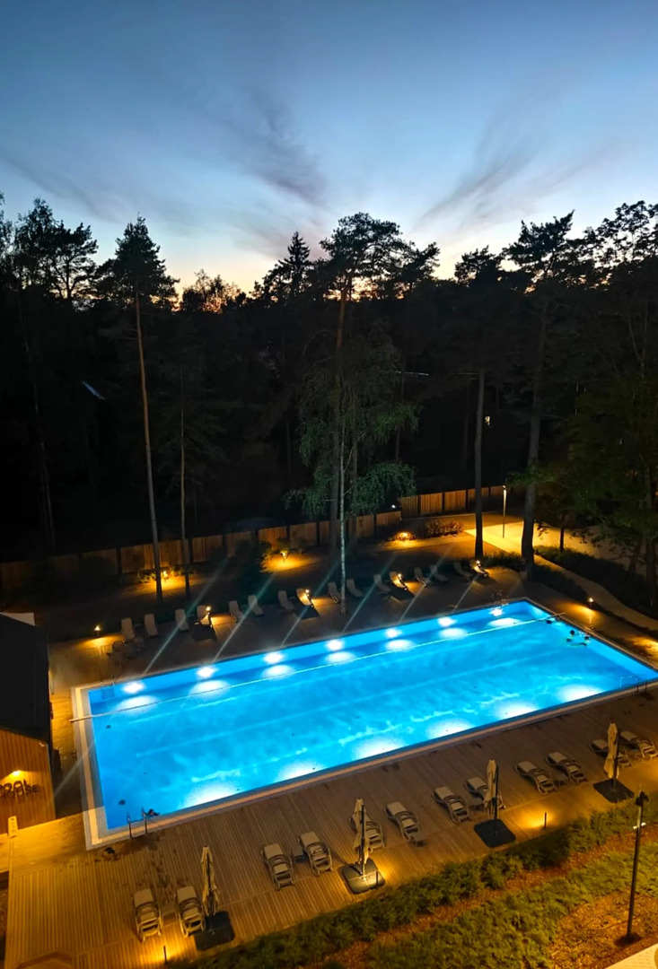 Апартаменты Морская ривьера у бассейна