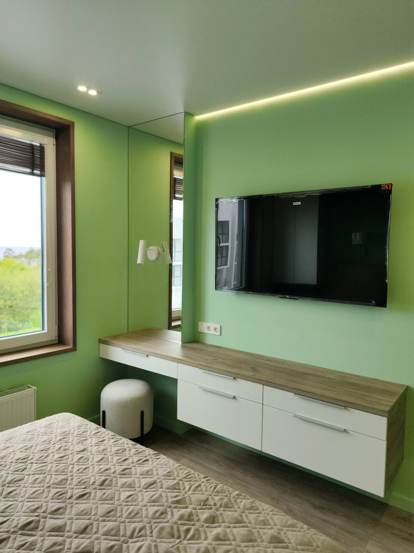 Апартаменты двухкомнатная квартира с видом на море