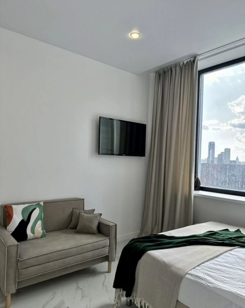 Квартира Уютная студия в 10 минутах пешком от Москва-Сити