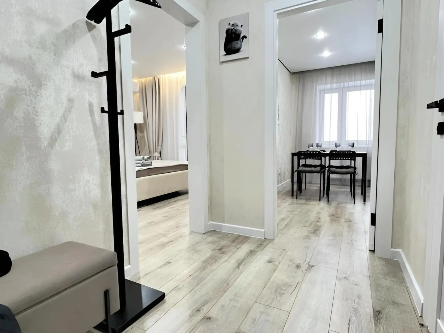 Квартира 6 местная с новым ремонтом около метро Горки парка и ТЦ