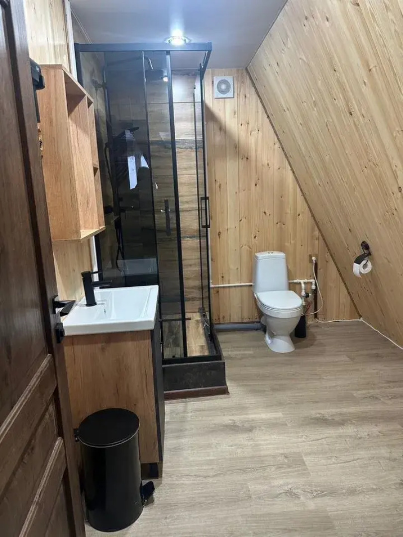 Частный дом A-frame большой