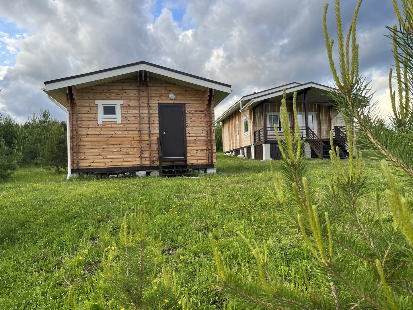 Дом Для Отпуска на Берегу Озера Маслозеро