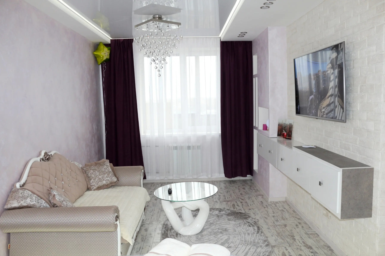 Апартаменты Deluxe, 46 м² на улице Ползунова, 4