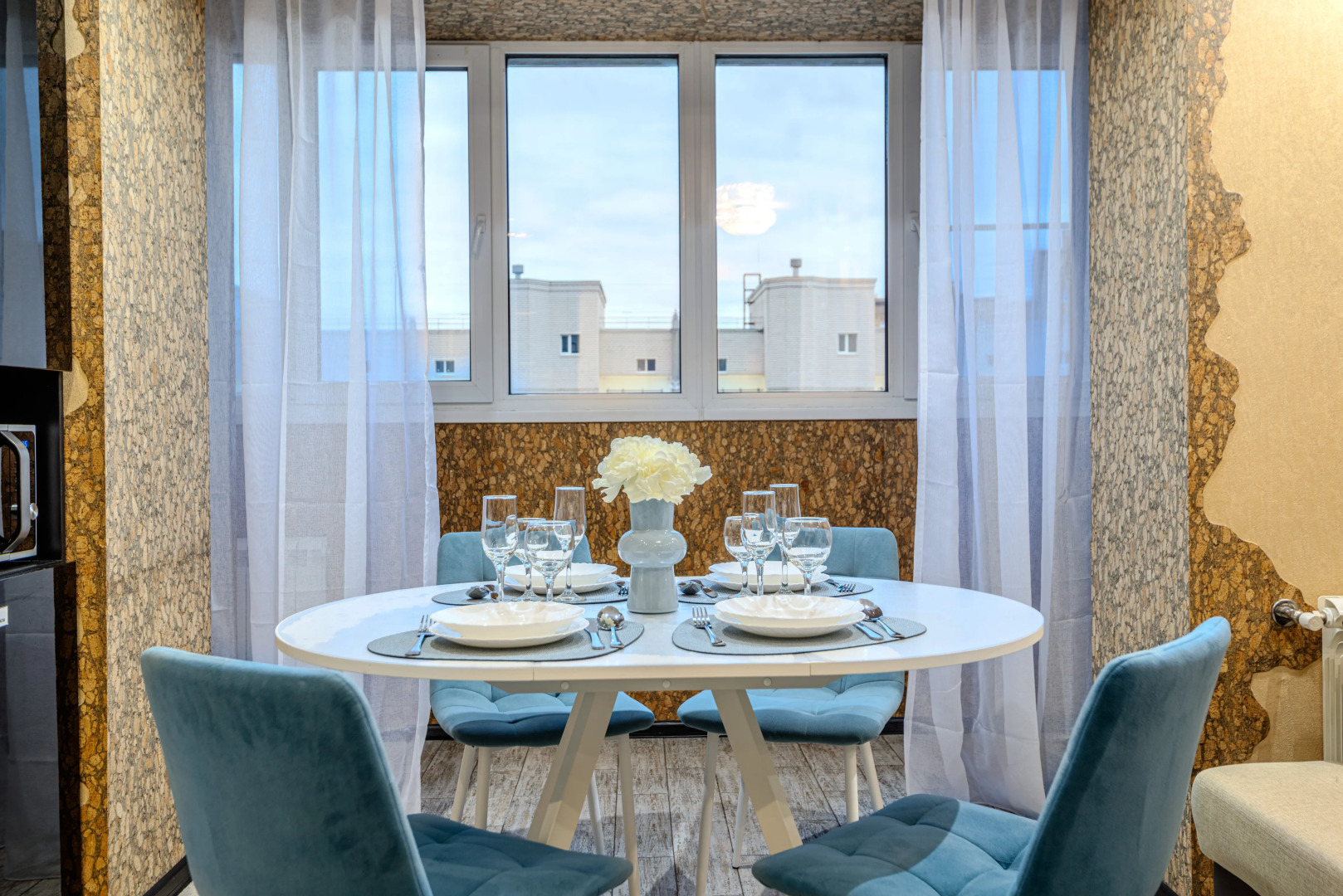 Квартира 1-к в тихом зеленом районе на Лукина 4 от RentAp, 4 сп.места