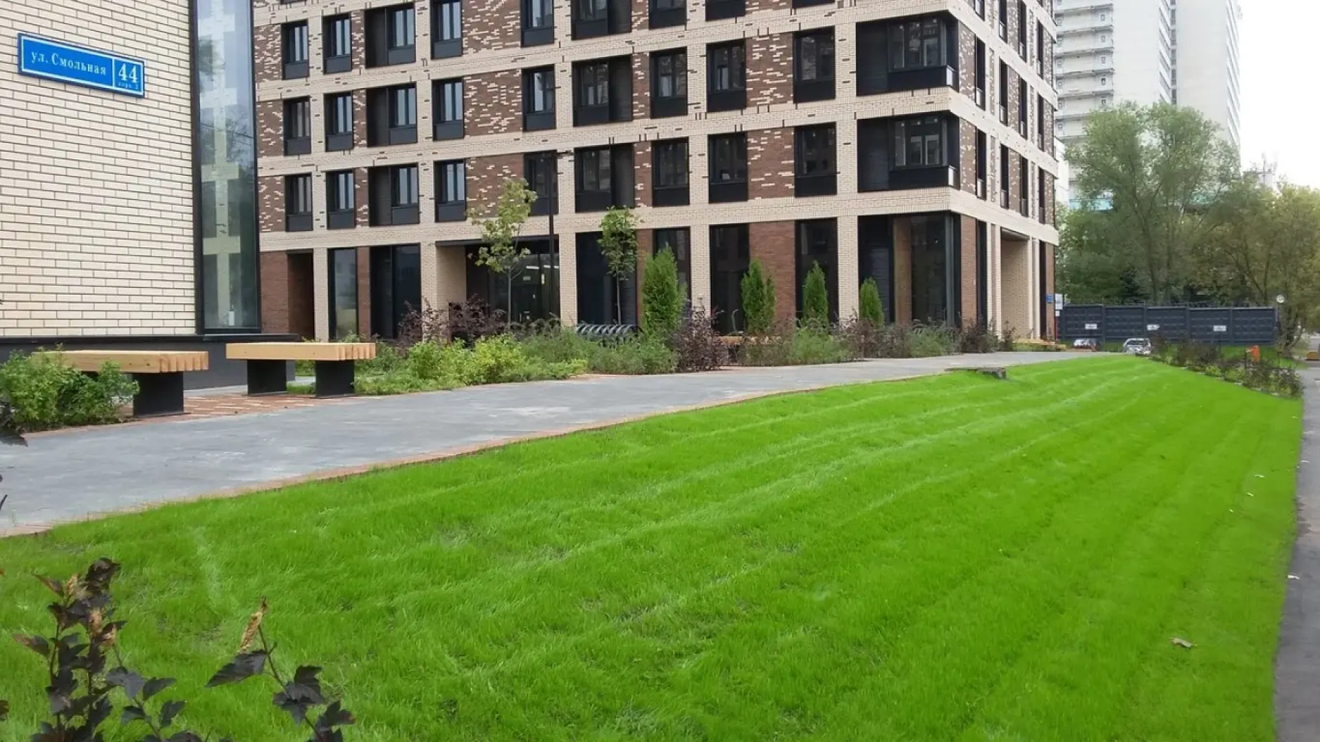 Апартаменты с Балконом Уютный Дом на Смольной 44