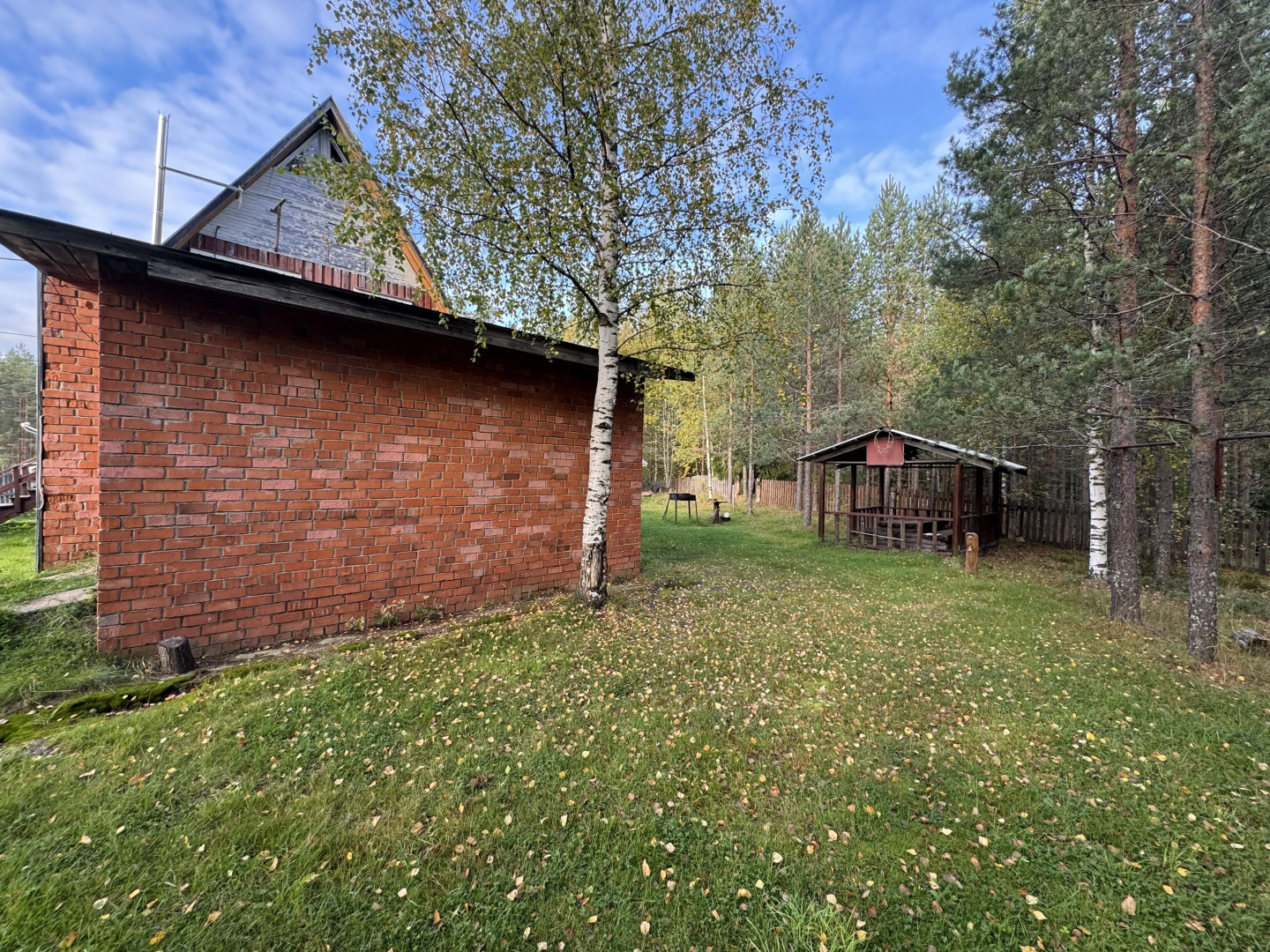 Частный дом Ретро-дача в Карельской деревне