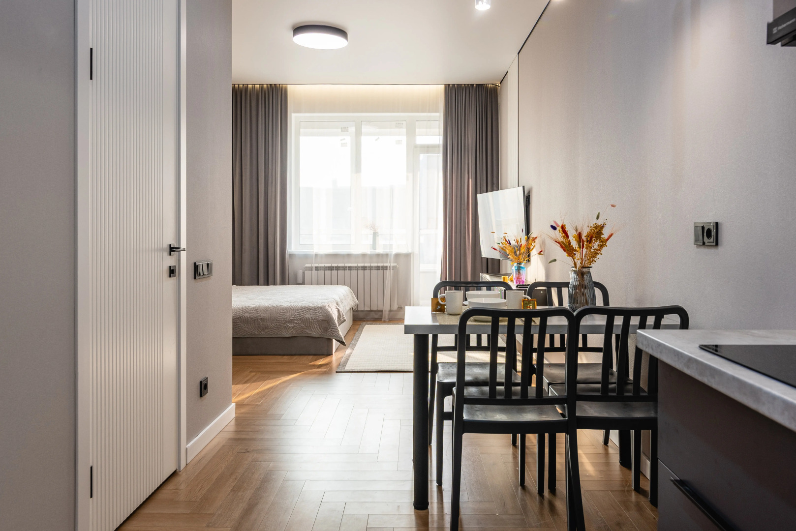 Апартаменты Стильная Квартира в Центре Алматы (114)