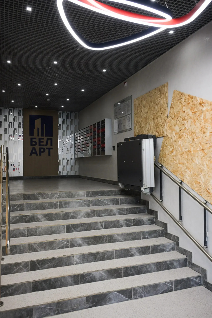 Квартира с бирюзовым настроением