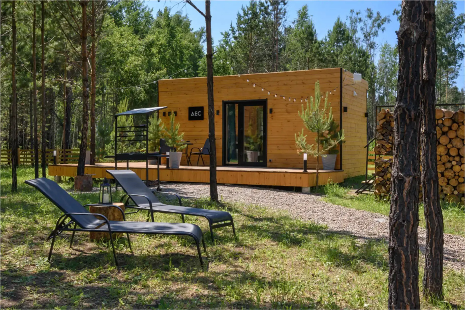 Частный дом Лес Двухместный 3