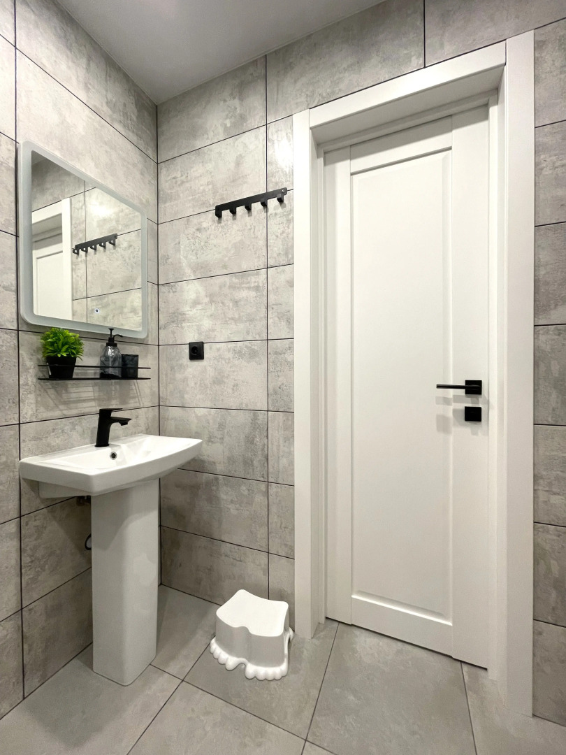 Апартаменты с видом на сосновый парк рядом с морем