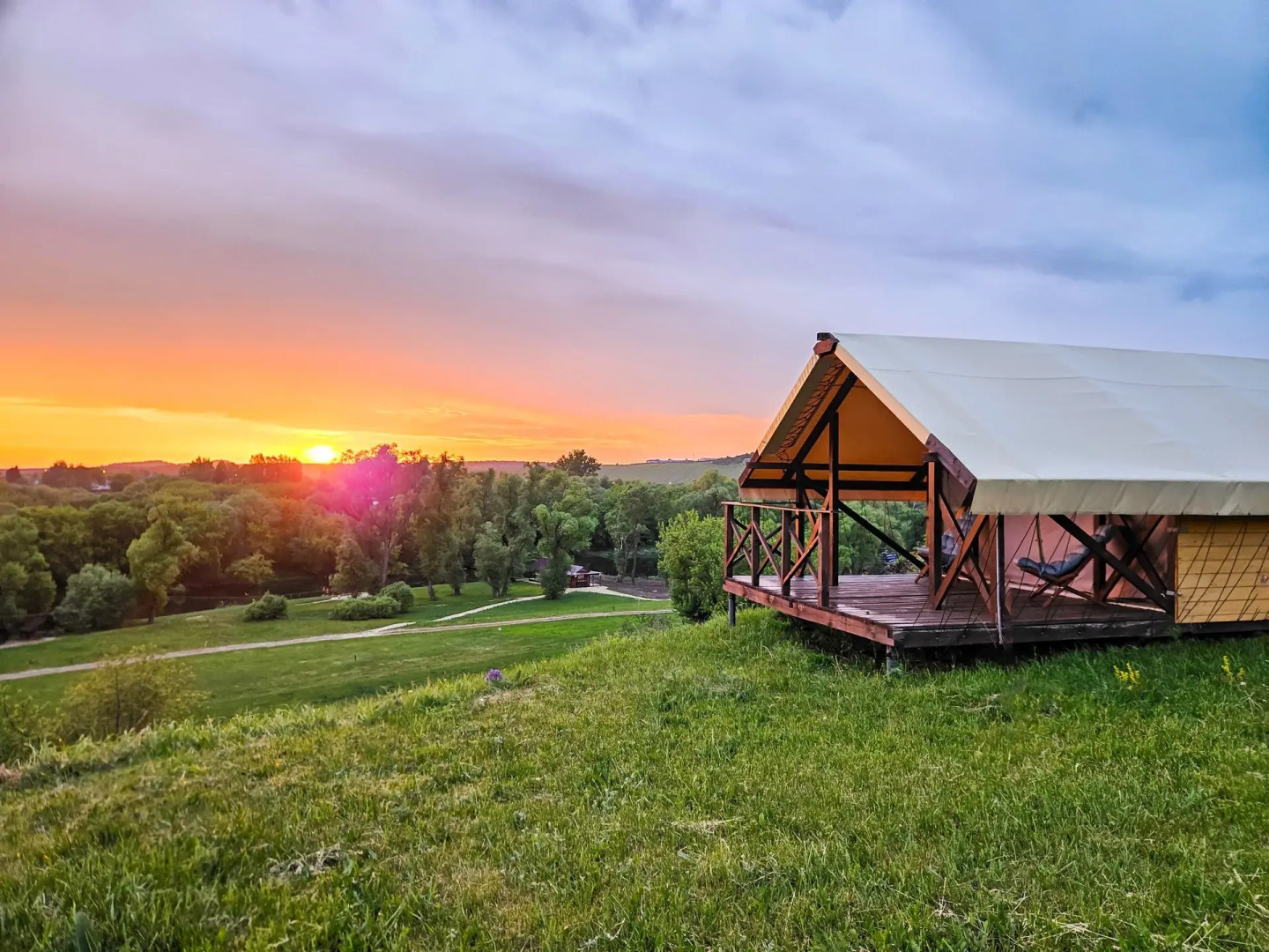 Глэмпинг Сплав стихий