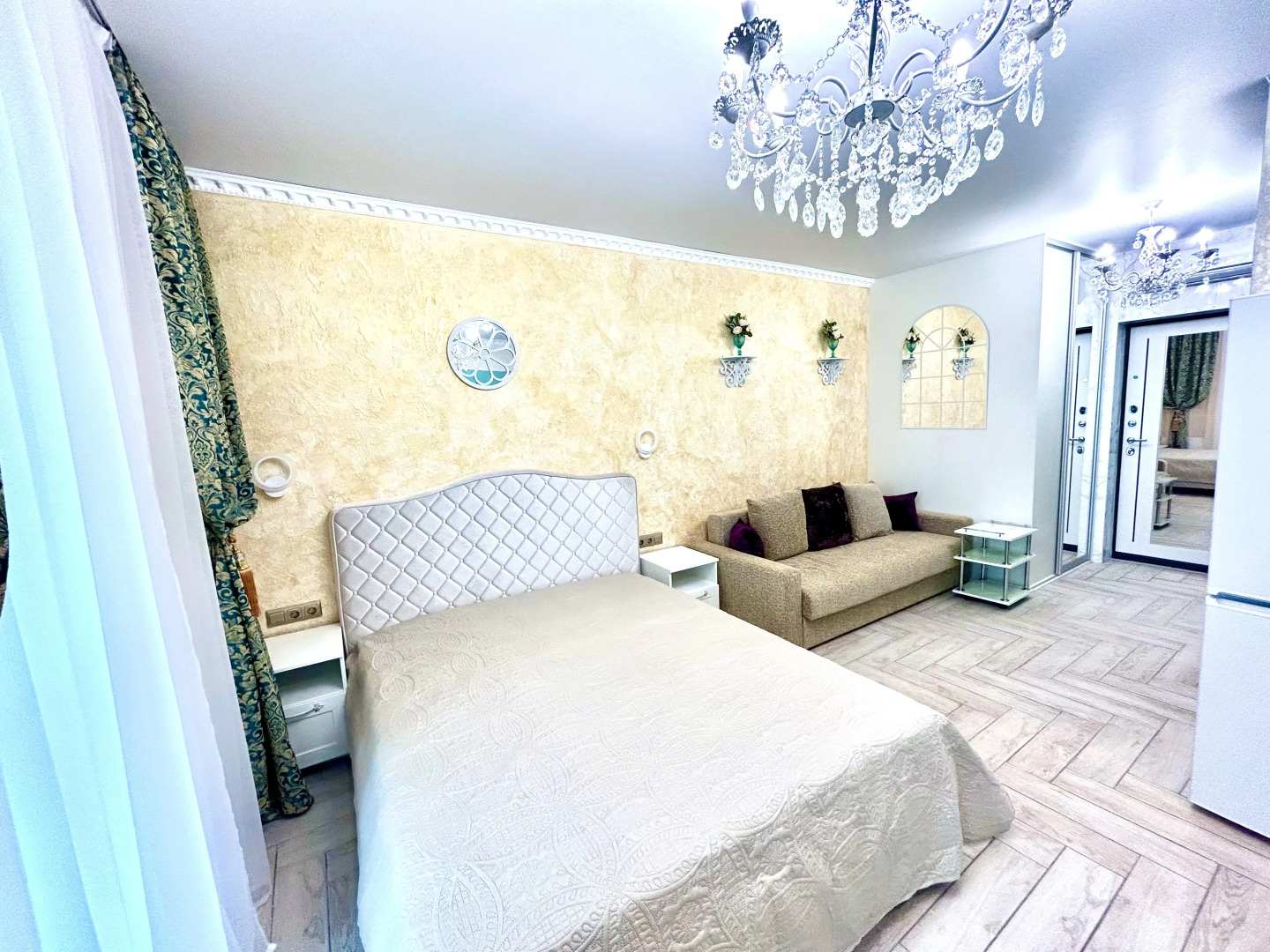 Квартира Уютная студия на улице Савицкого 12