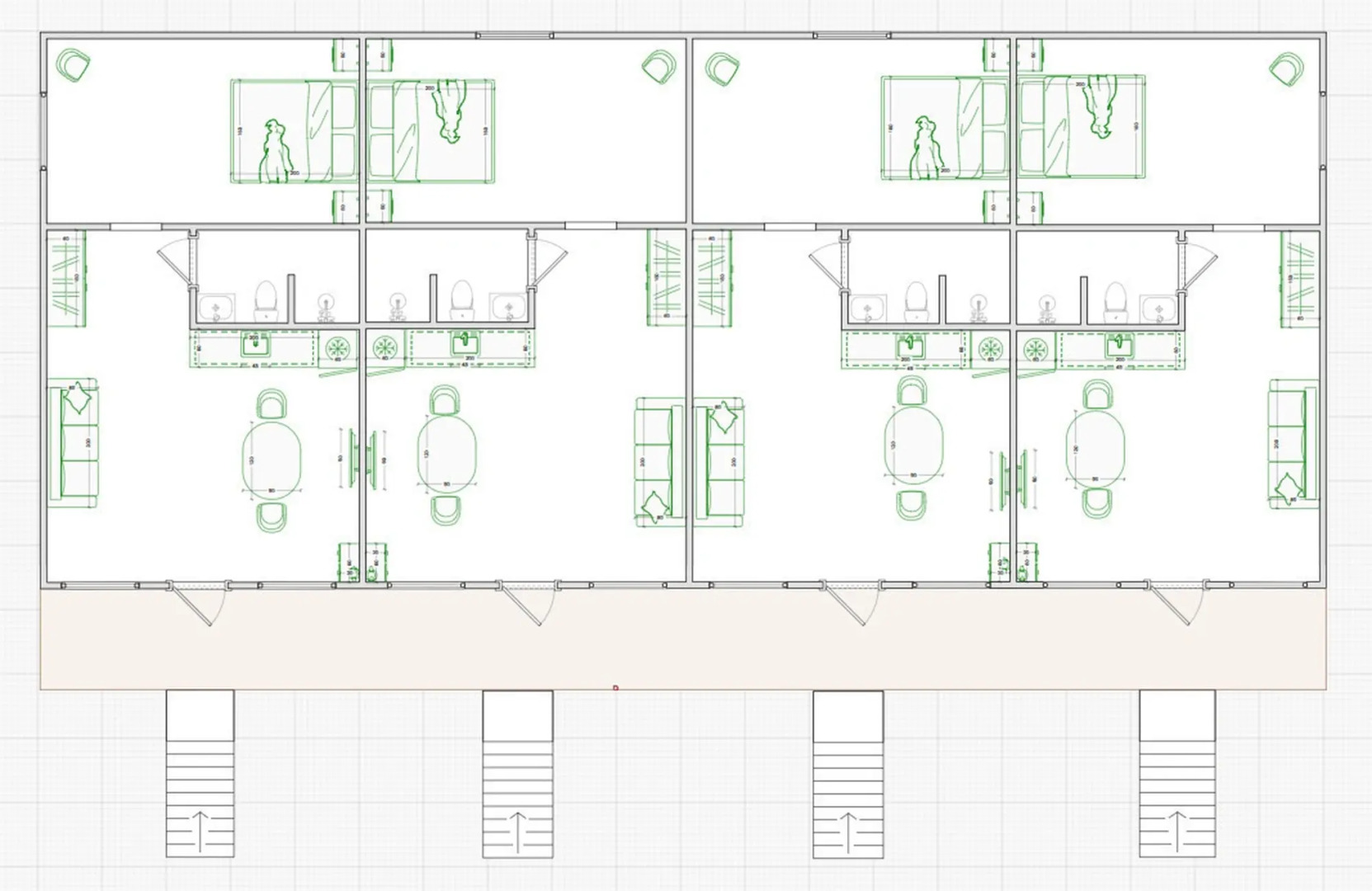 Апартаменты 4 на Лесном 6