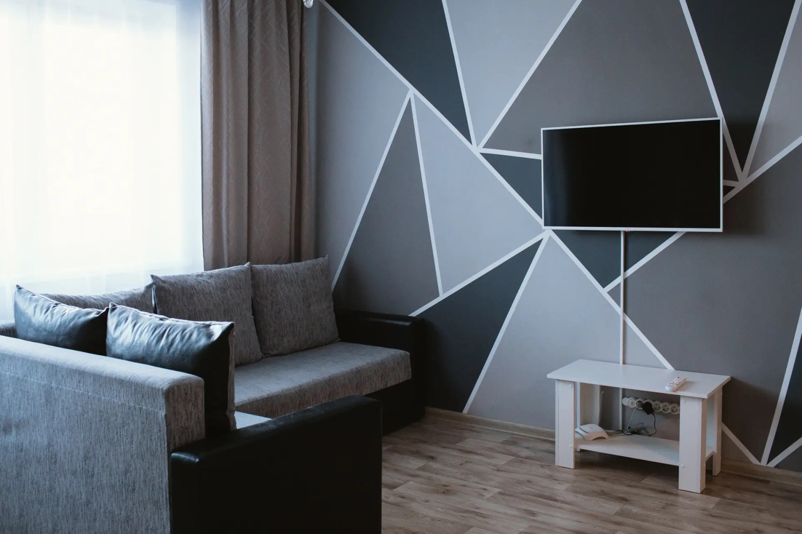 Просторные апартаменты с балконом