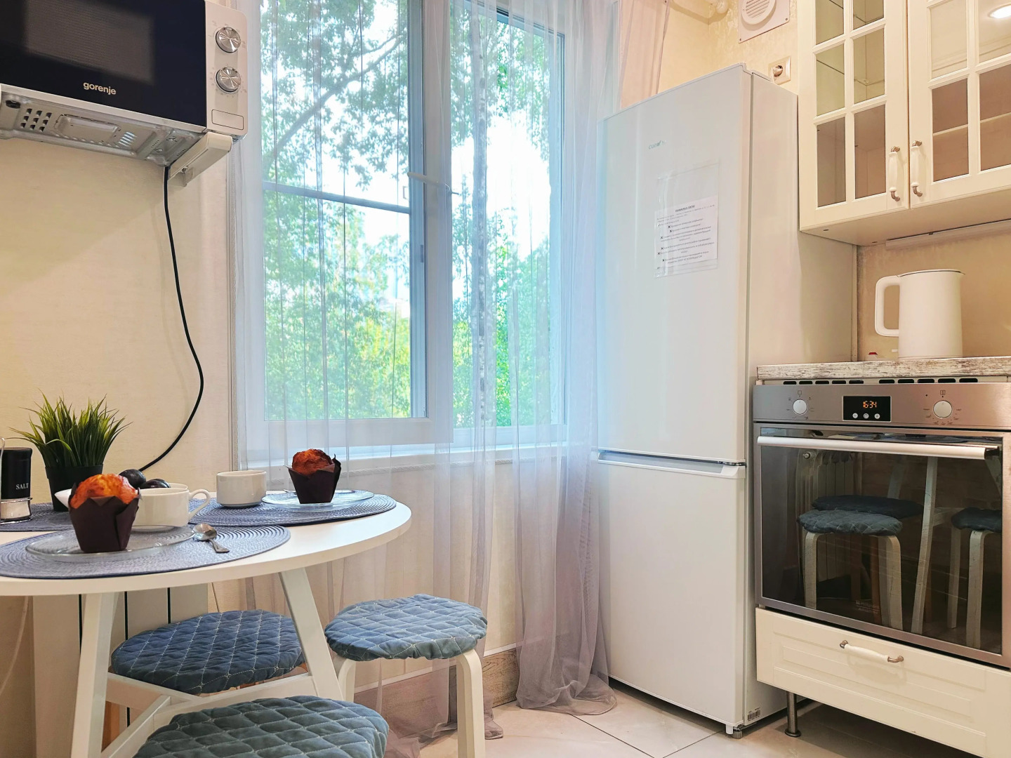 Квартира Двухкомнатная Natali apart в районе Зюзино