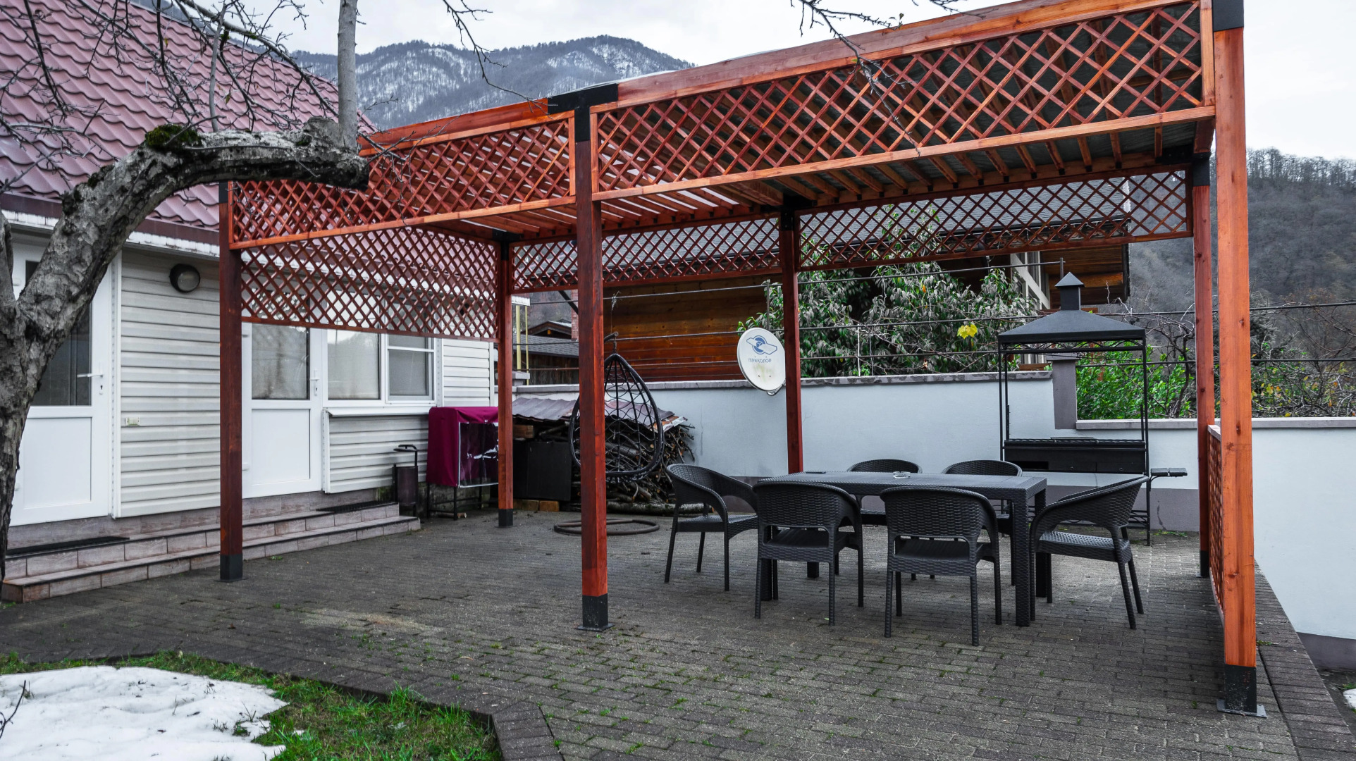 Частный дом Уютный дом с баней