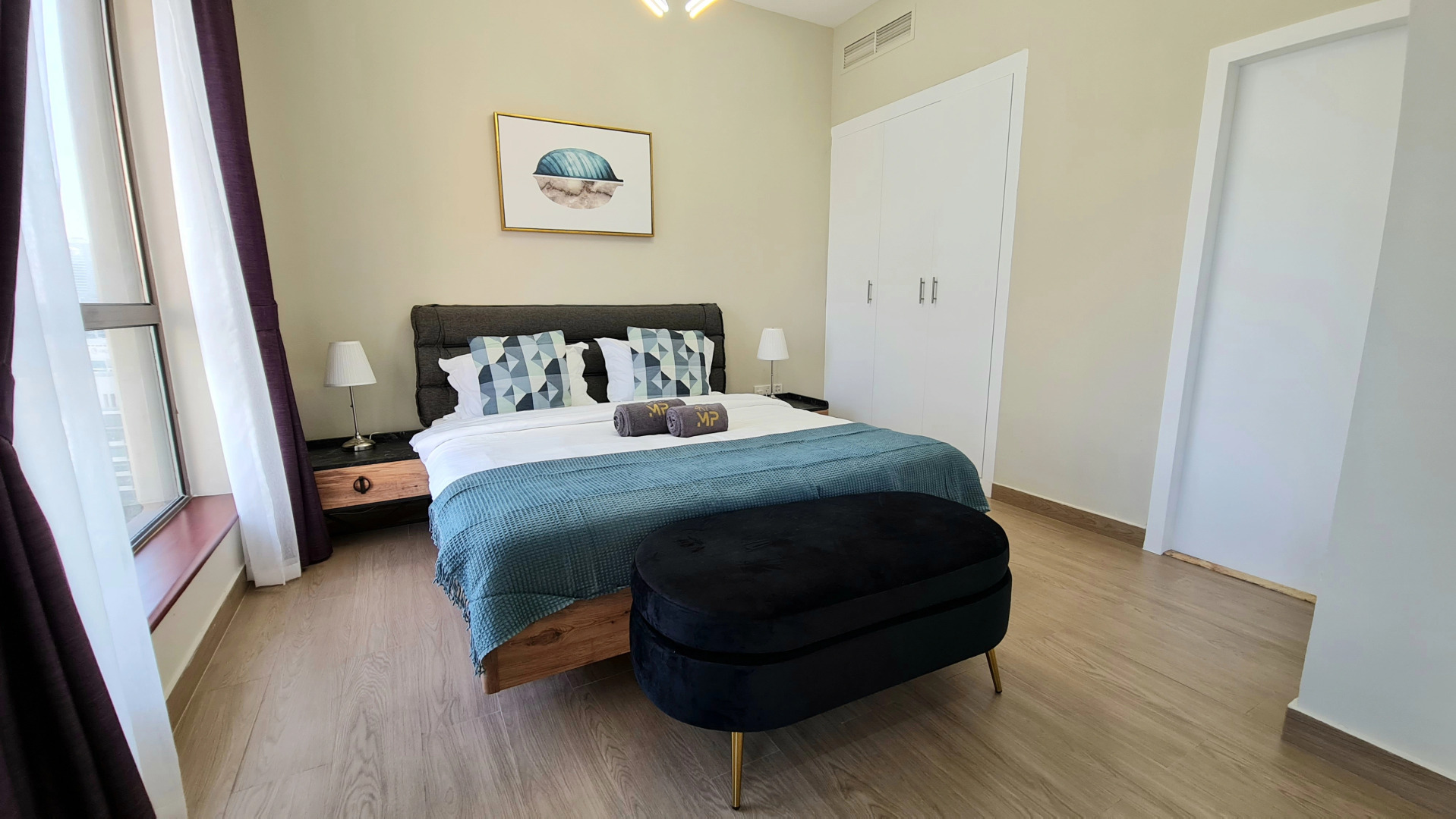 Апартаменты Marco Polo - High-rise 1BR Apt with Amazing Marina Views