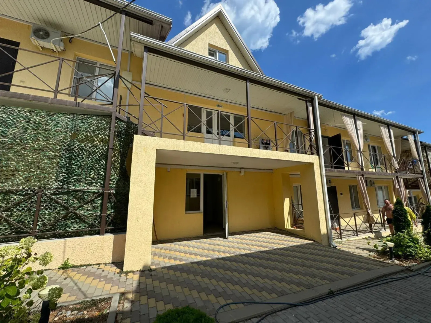 Апартаменты просторные и комфортные у моря до 10 человек в х. Бетта