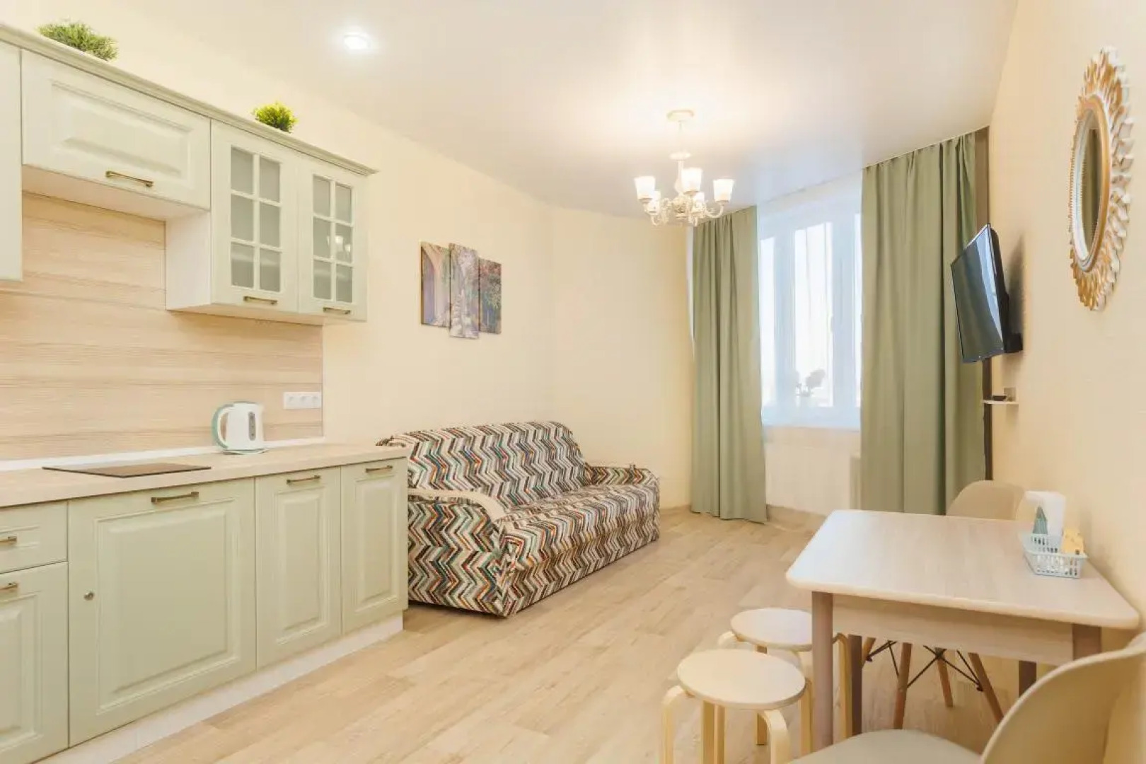 Двухкомнатные апартаменты Этажидейли на 22 этаже