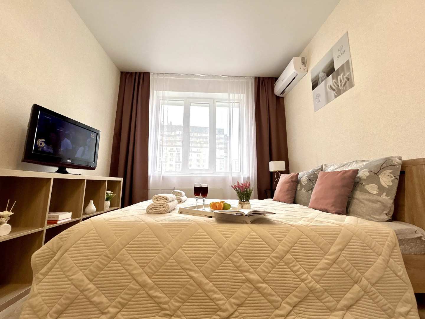 Апартаменты FSF С Кофемашиной в Географическом Центре Города