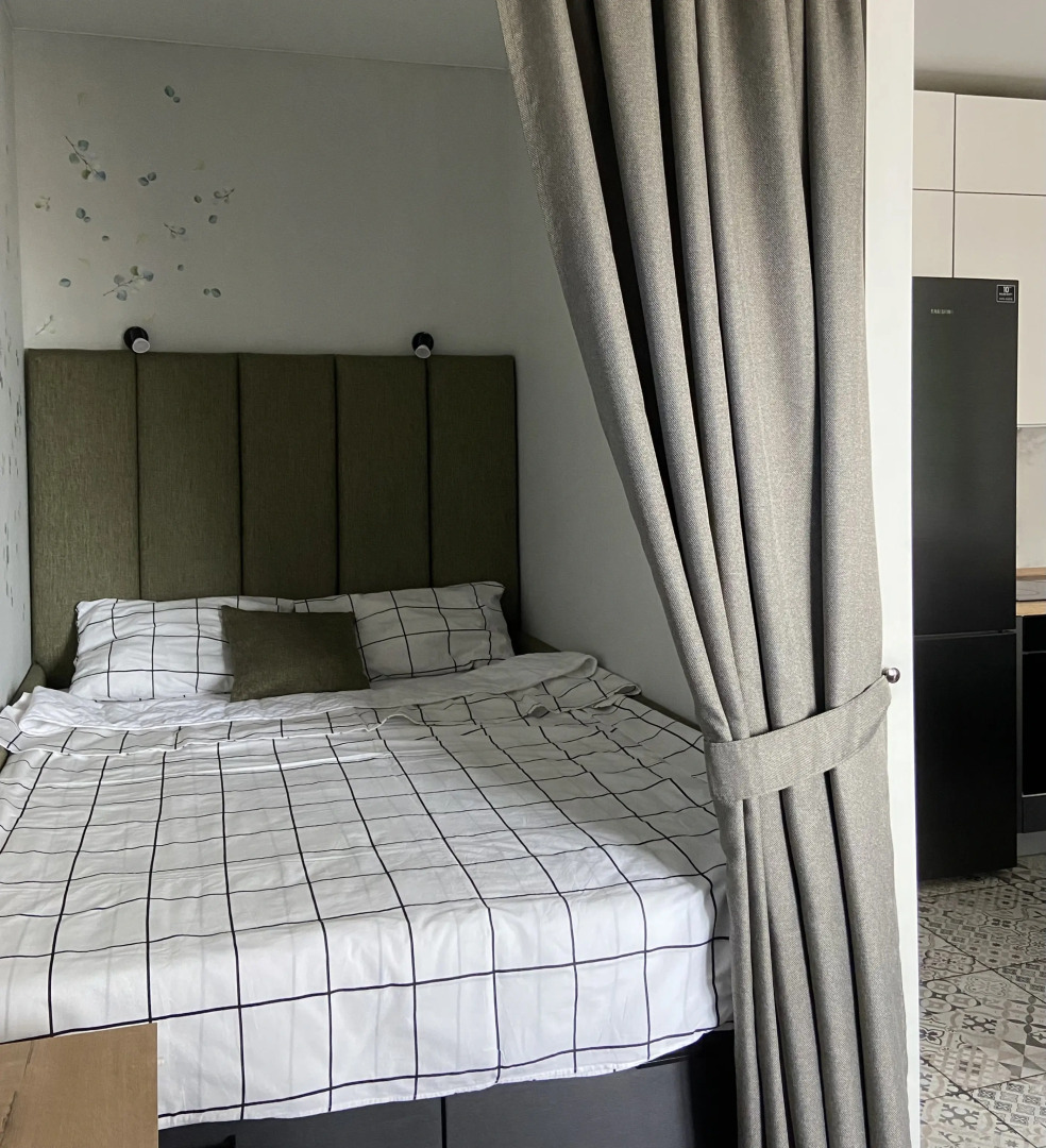 Квартира Grеy-Studiо c видом на Aнгaру